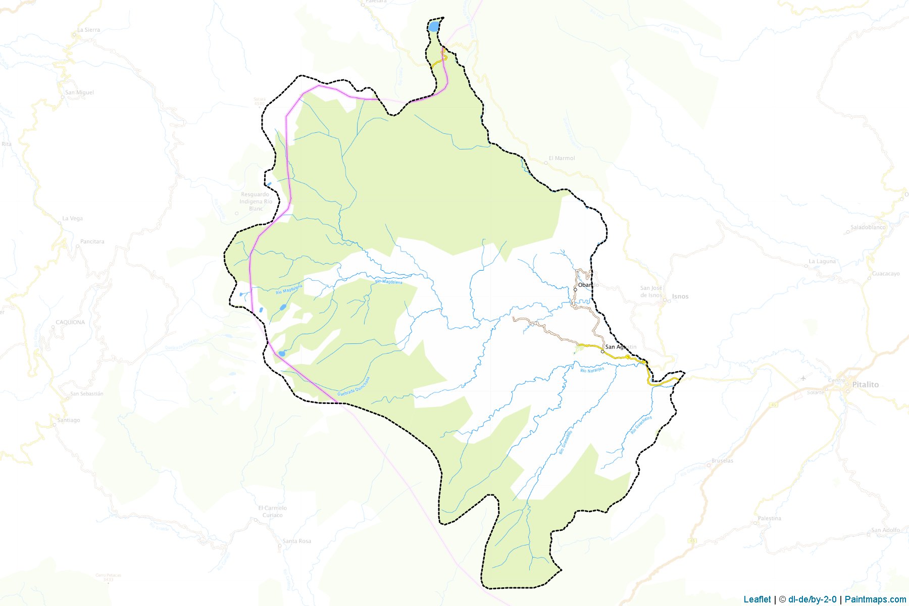 Muestras de recorte de mapas San Agustín (Huila)-1