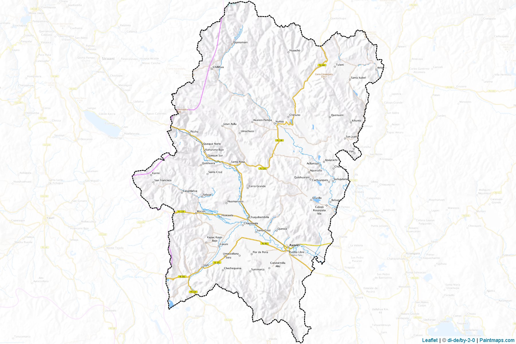 Melgar (Puno) Map Cropping Samples-1