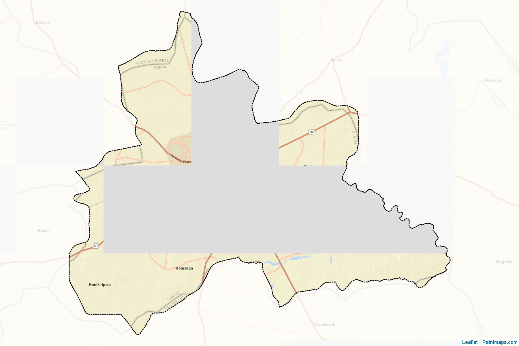 Kadiogo (Centre) Map Cropping Samples-2