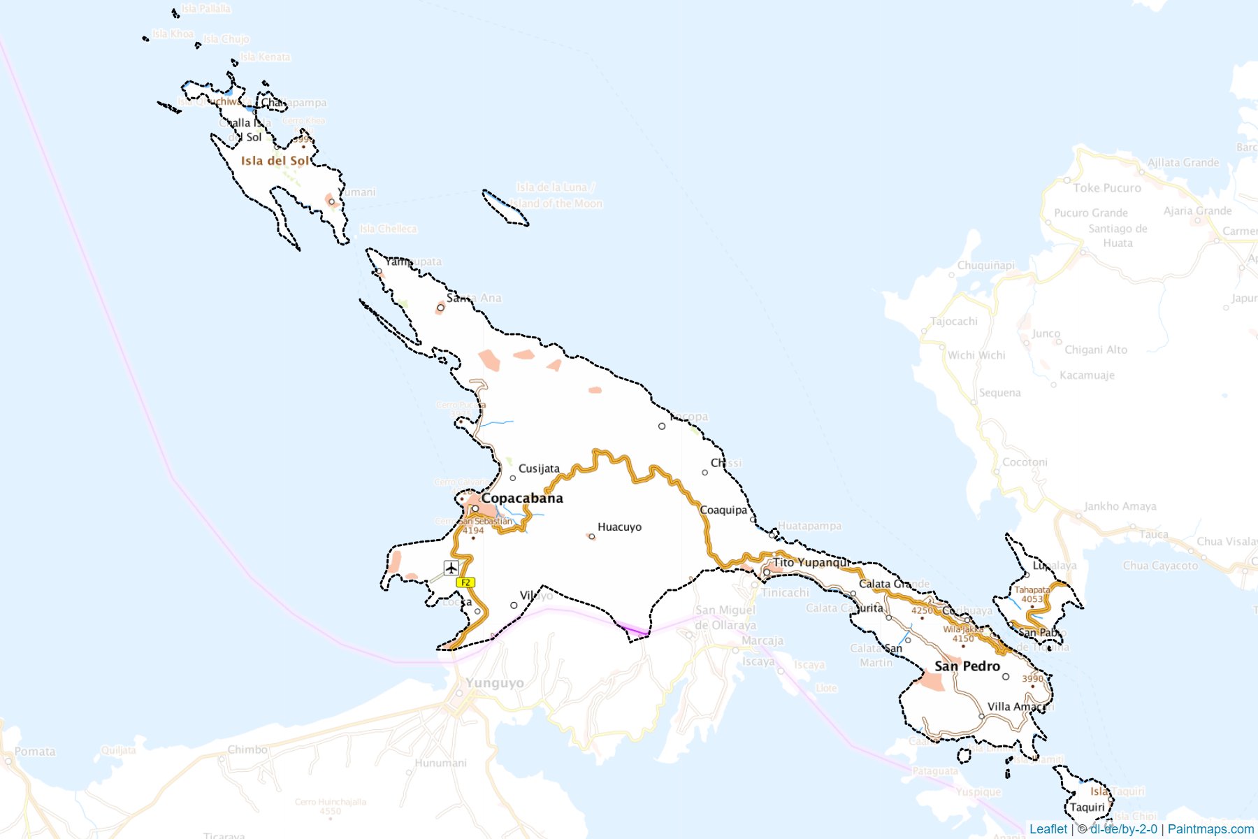 Muestras de recorte de mapas Manco Kapac (La Paz)-1