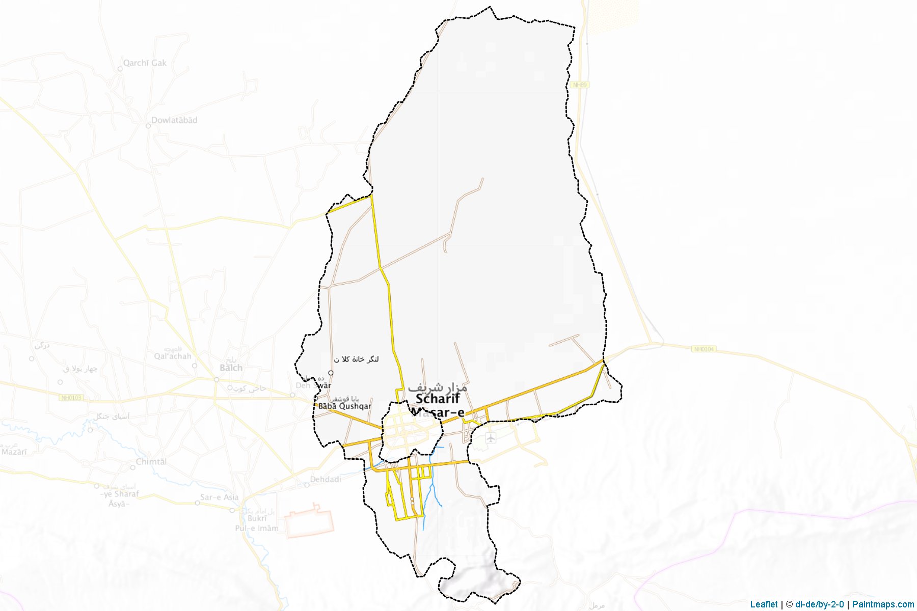 Nahri Shahi (Balkh) Map Cropping Samples-1