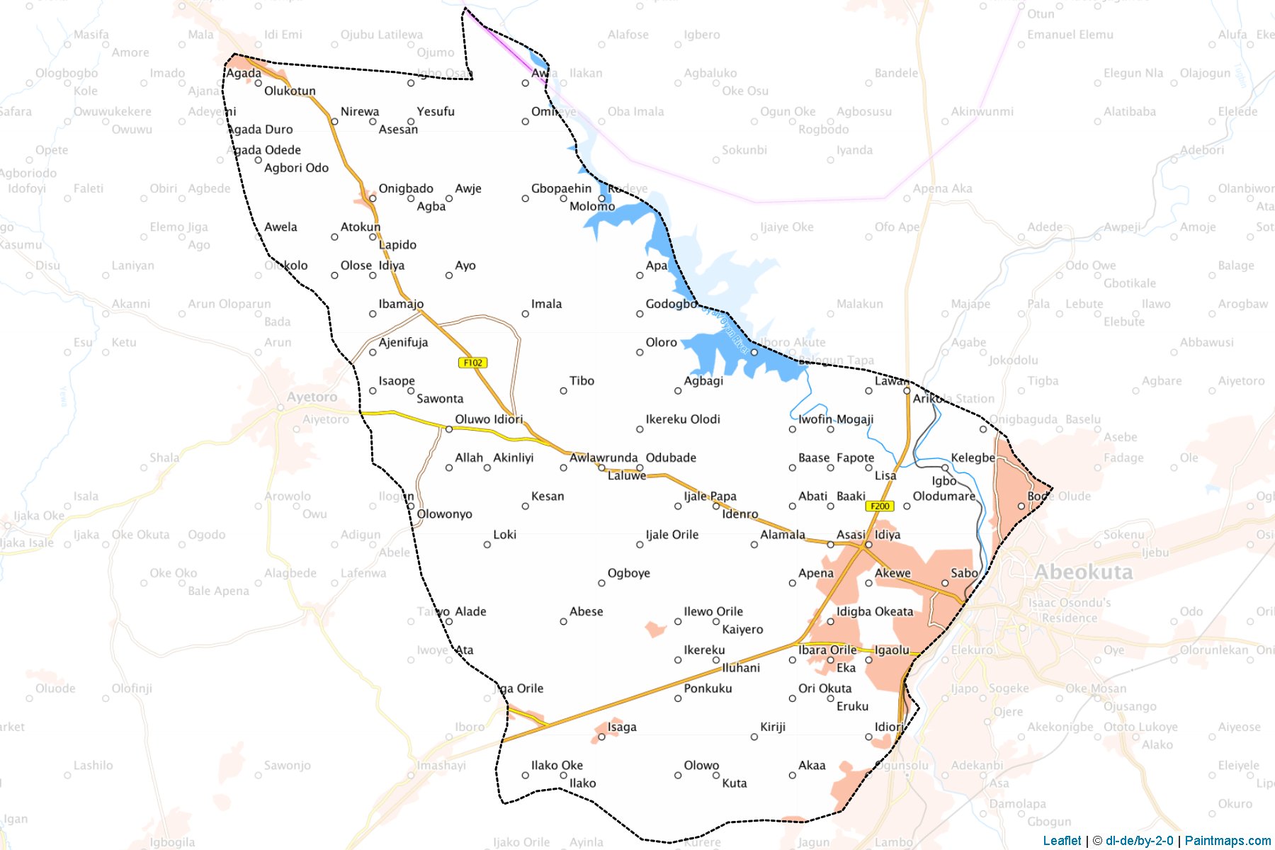 Abeokuta North (Ogun) Map Cropping Samples-1