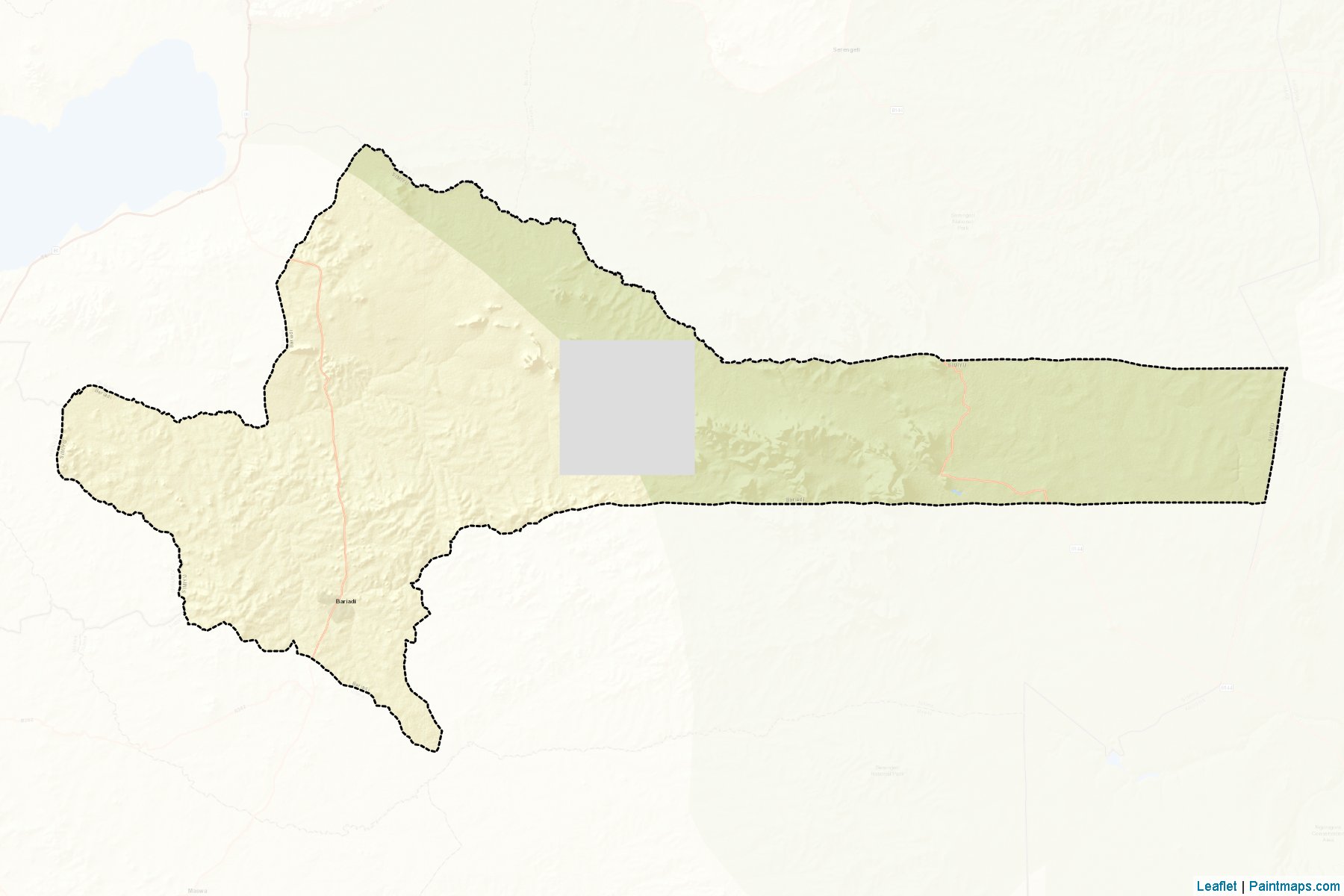 Muestras de recorte de mapas Bariadi (Simiyu)-2