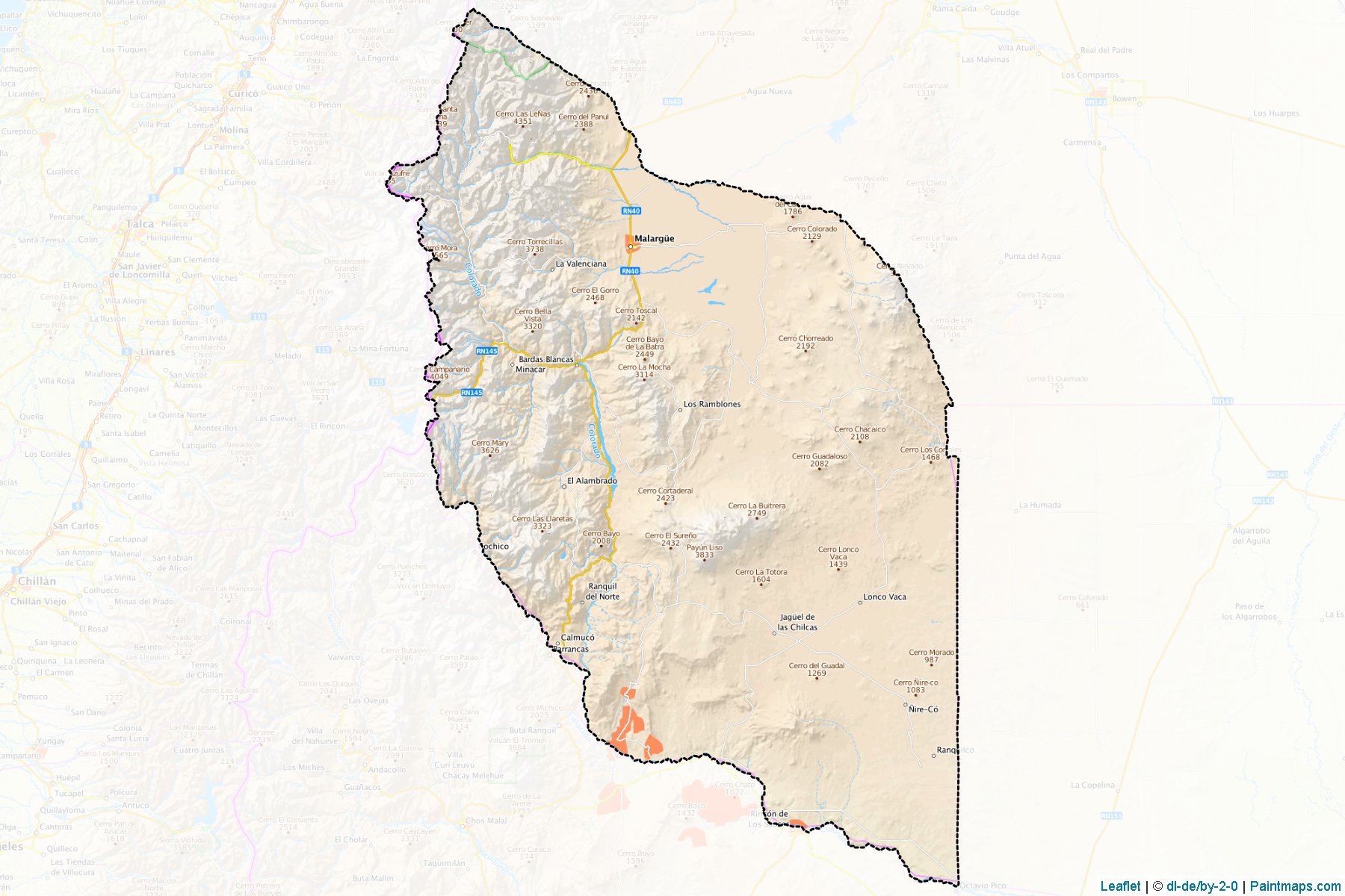 Malargüe (Mendoza) Map Cropping Samples-1