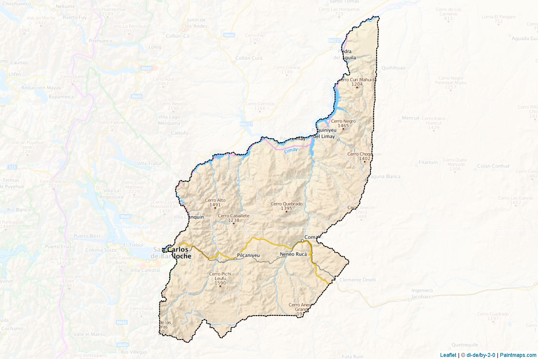 Pilcaniyeu (Rio Negro) Map Cropping Samples-1