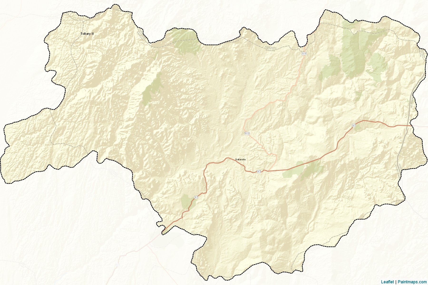 Muestras de recorte de mapas Sakaraha (Atsimo-Andrefana)-2