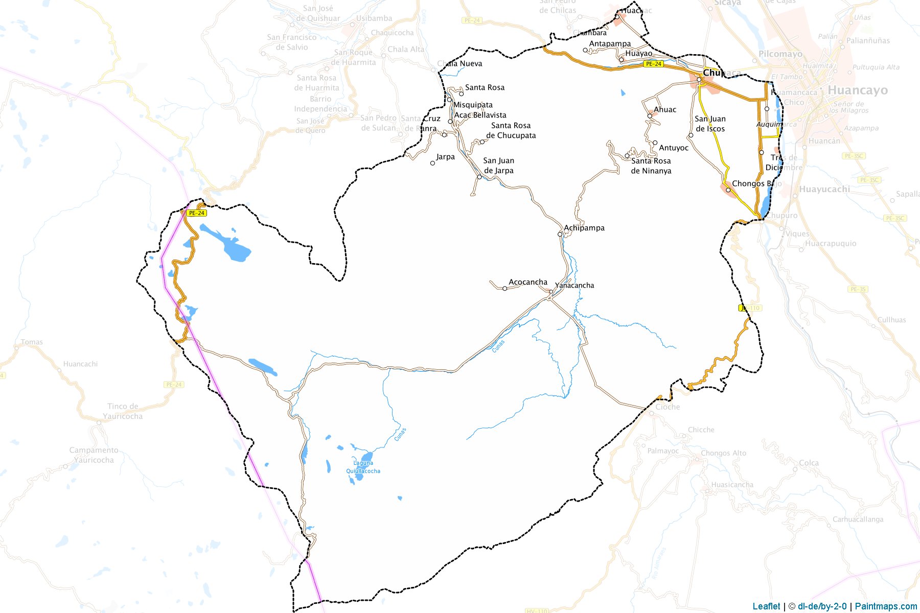 Chupaca (Junin) Map Cropping Samples-1