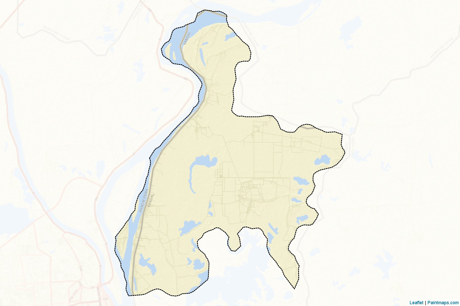 Khsach Kandal (Kandal) Map Cropping Samples-2