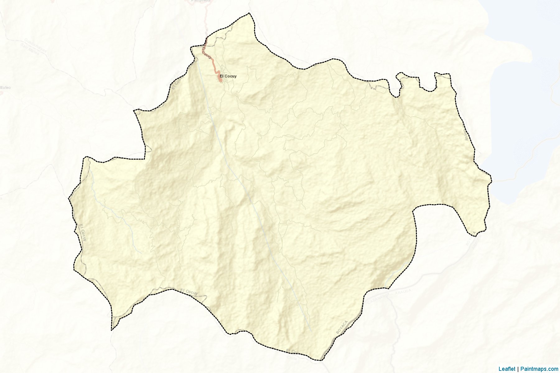 Muestras de recorte de mapas El Cocuy (Boyacá)-2