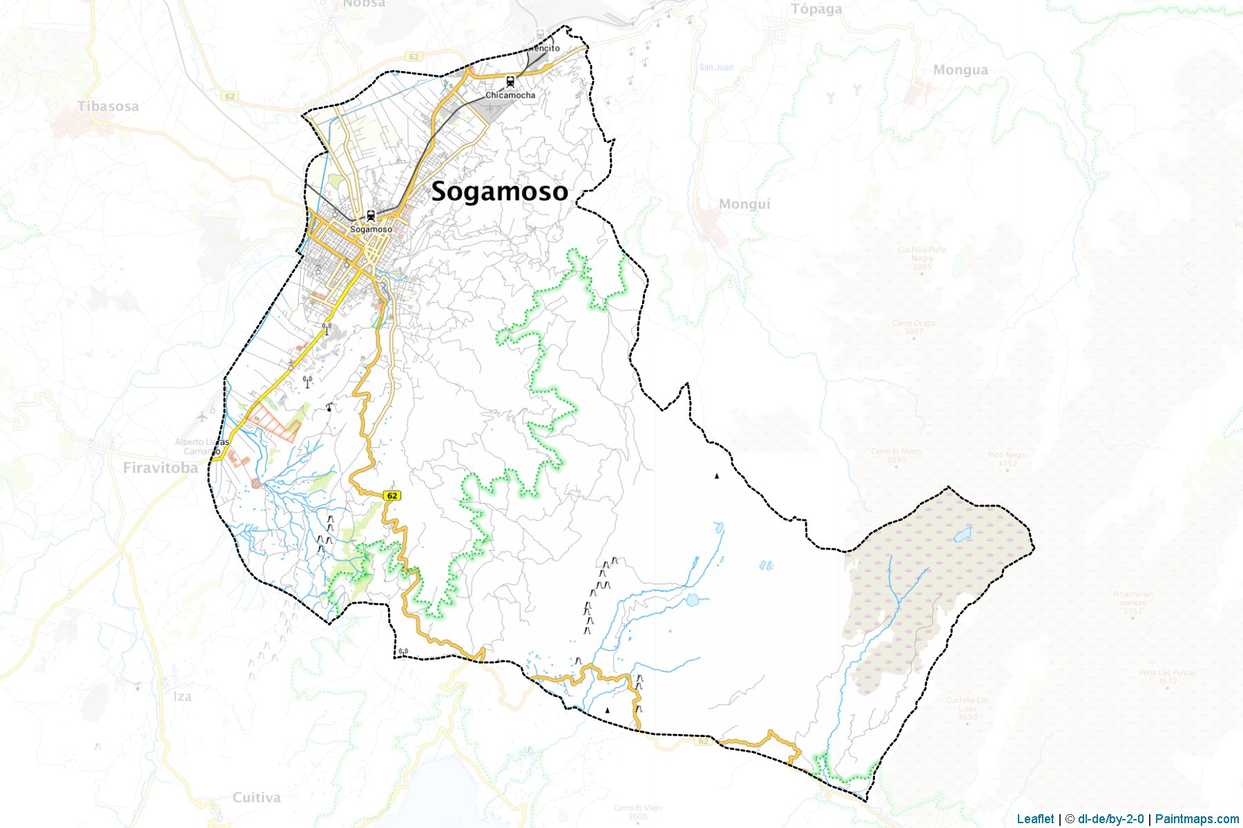 Sogamoso (Boyacá) Map Cropping Samples-1