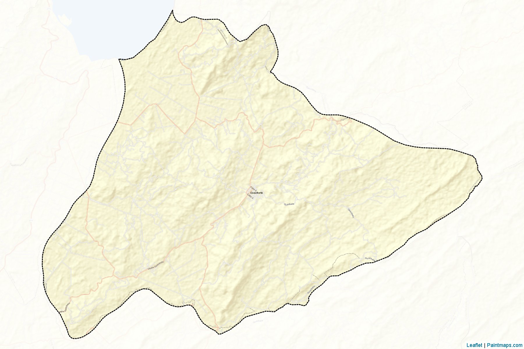 Muestras de recorte de mapas Guachetá (Cundinamarca)-2