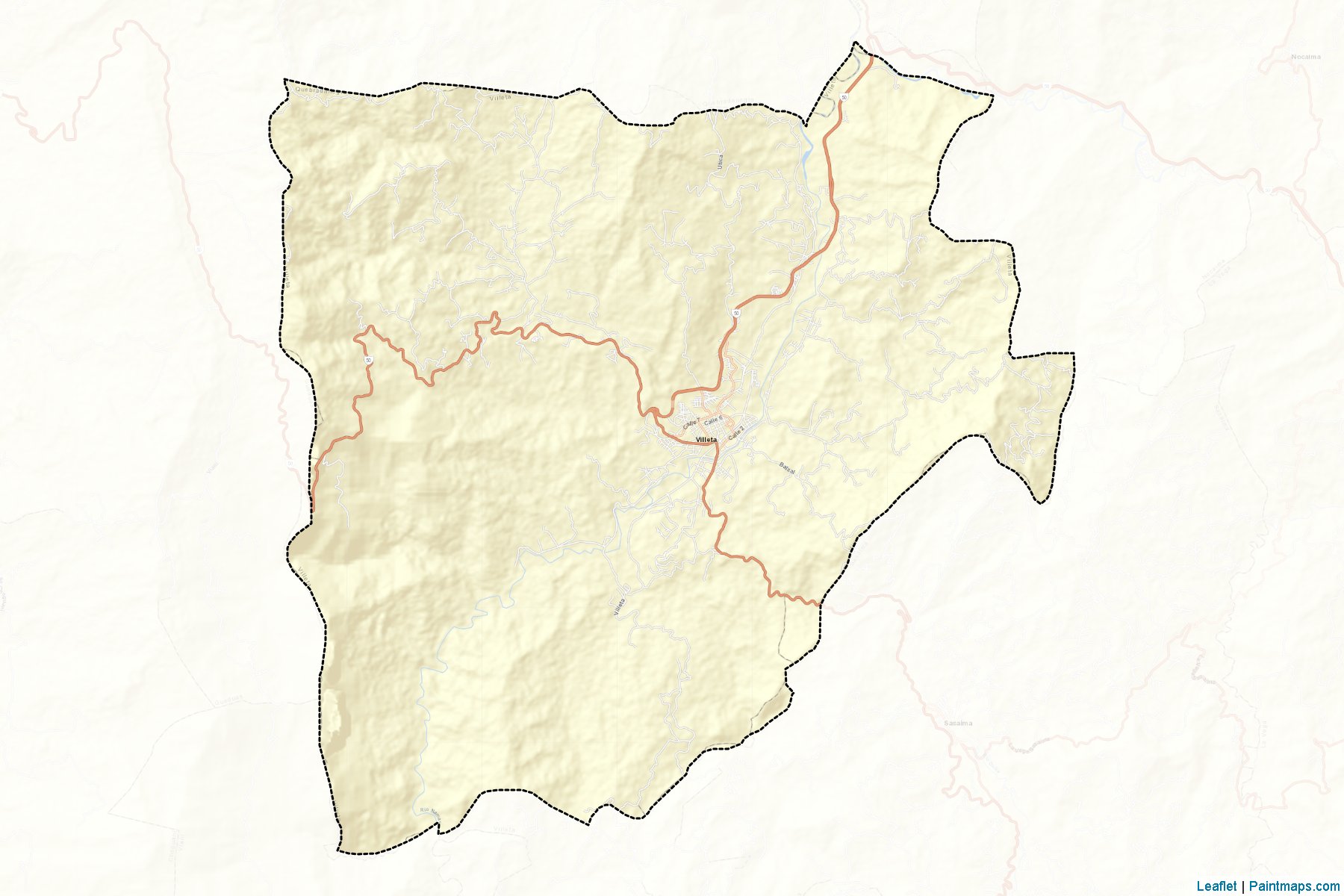 Villeta (Cundinamarca) Map Cropping Samples-2