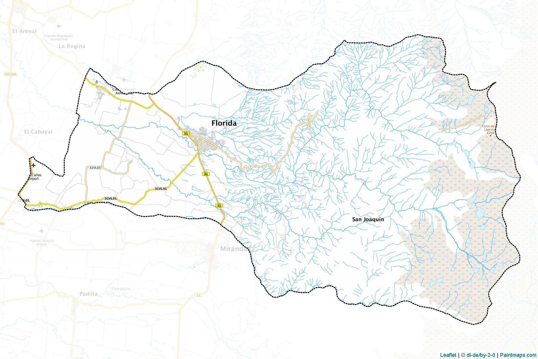 Florida (Valle del Cauca) Map Cropping Samples-1