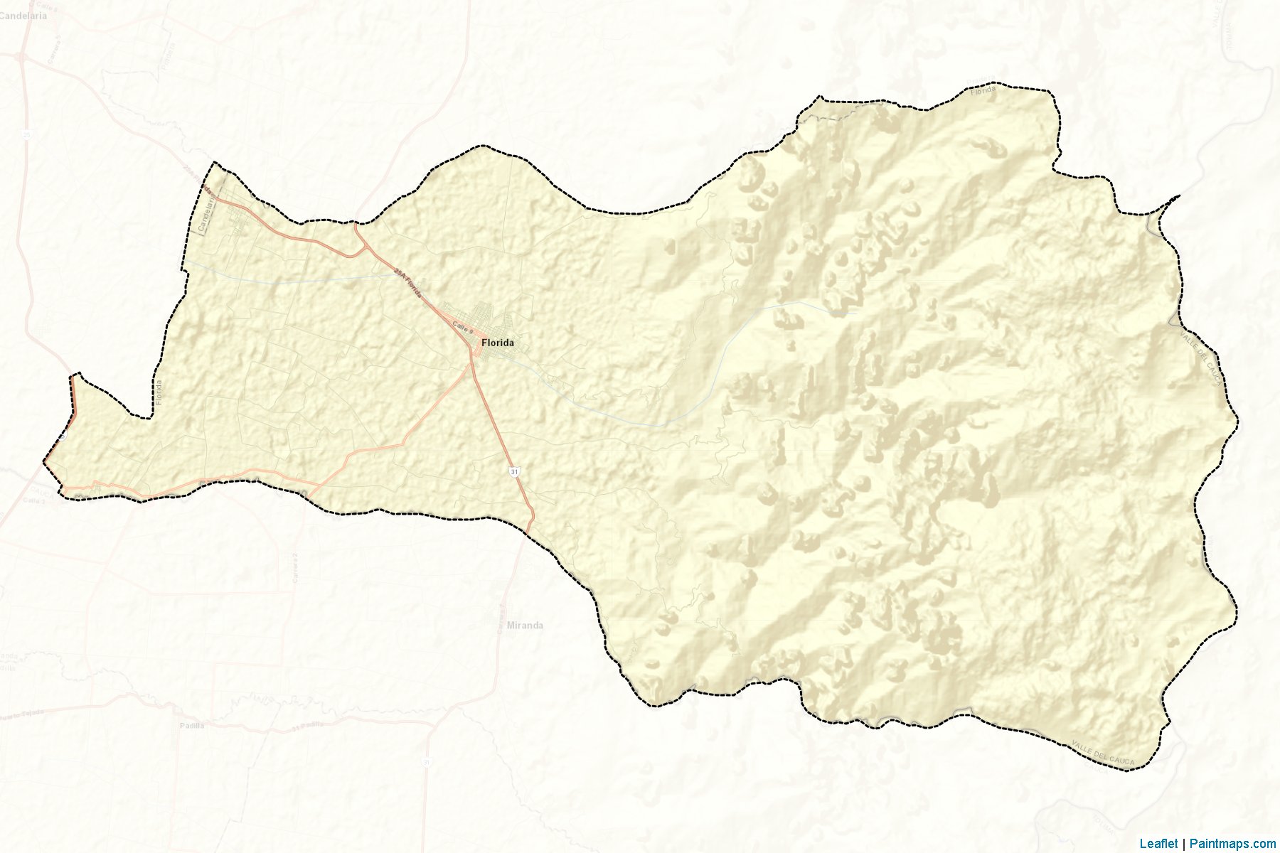 Florida (Valle del Cauca) Map Cropping Samples-2