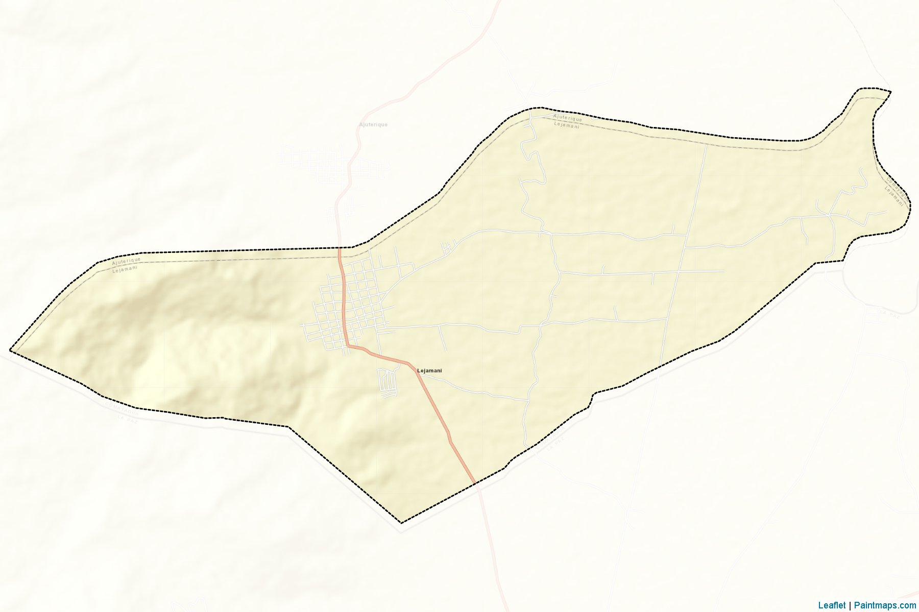 Lejamani (Comayagua) Haritası Örnekleri-2