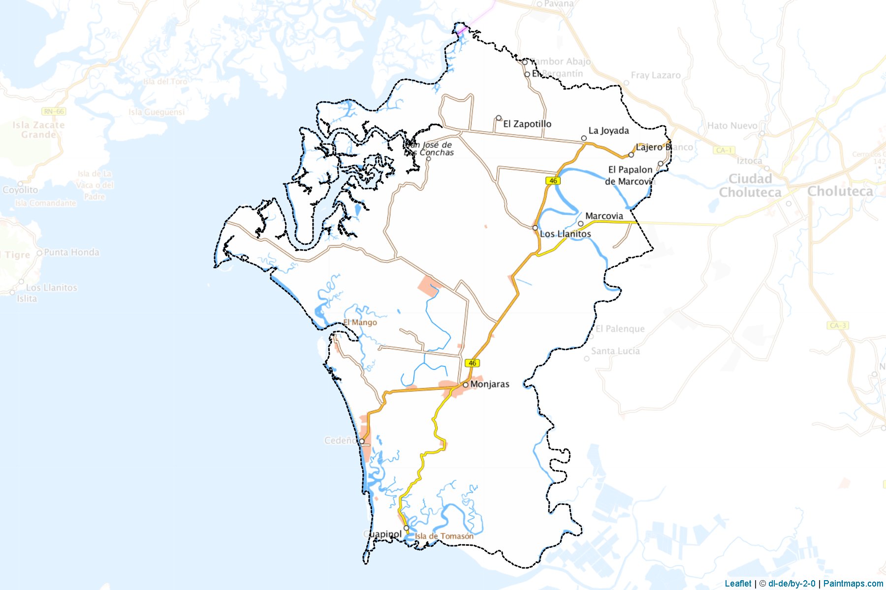 Marcovia (Choluteca) Map Cropping Samples-1