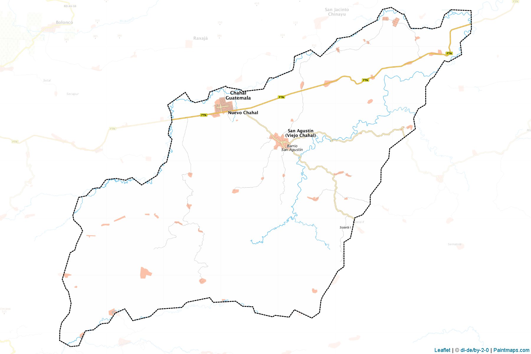 Chajul (Alta Verapaz) Map Cropping Samples-1