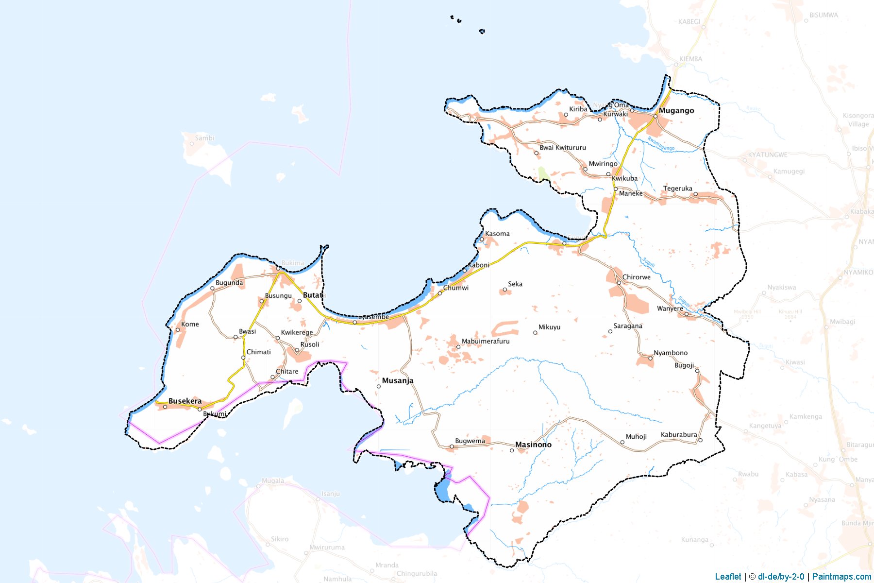 Musoma (Mara) Map Cropping Samples-1