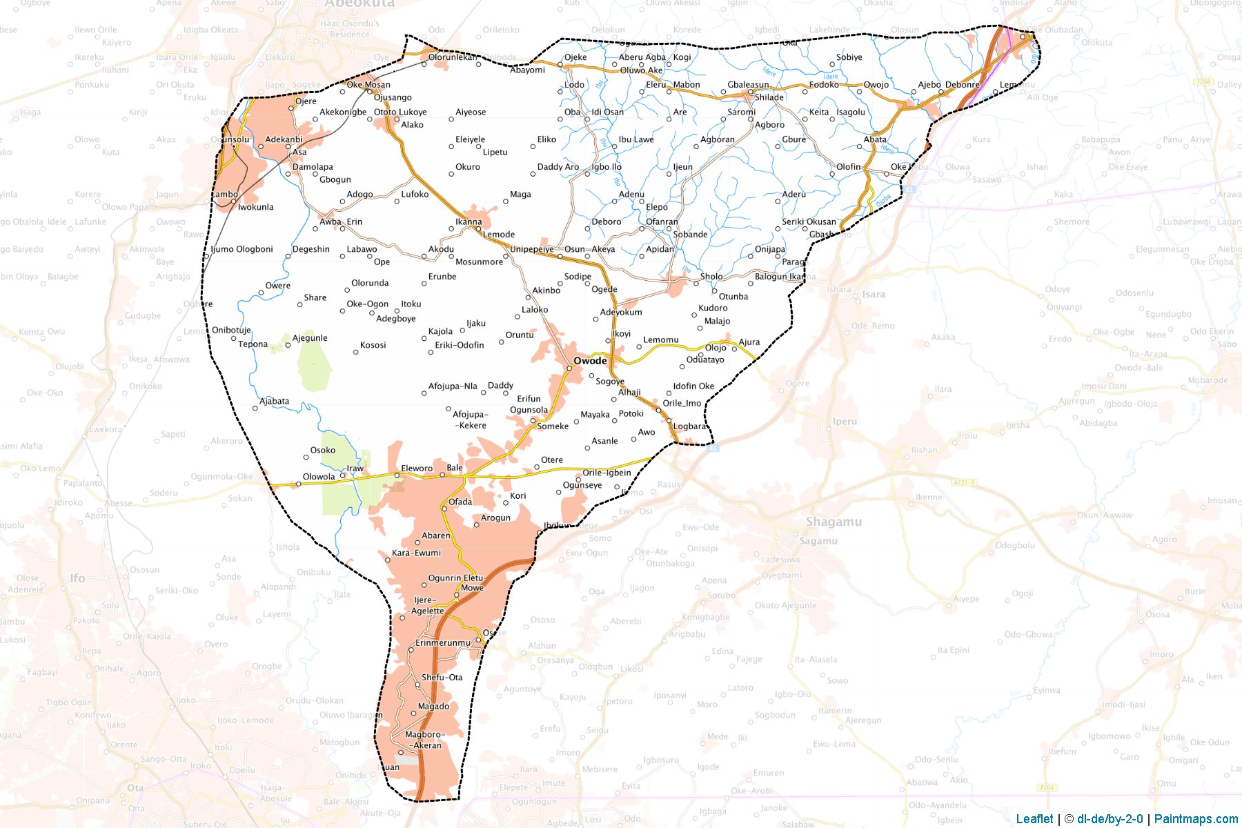 Obafemi-Owode (Ogun) Map Cropping Samples-1