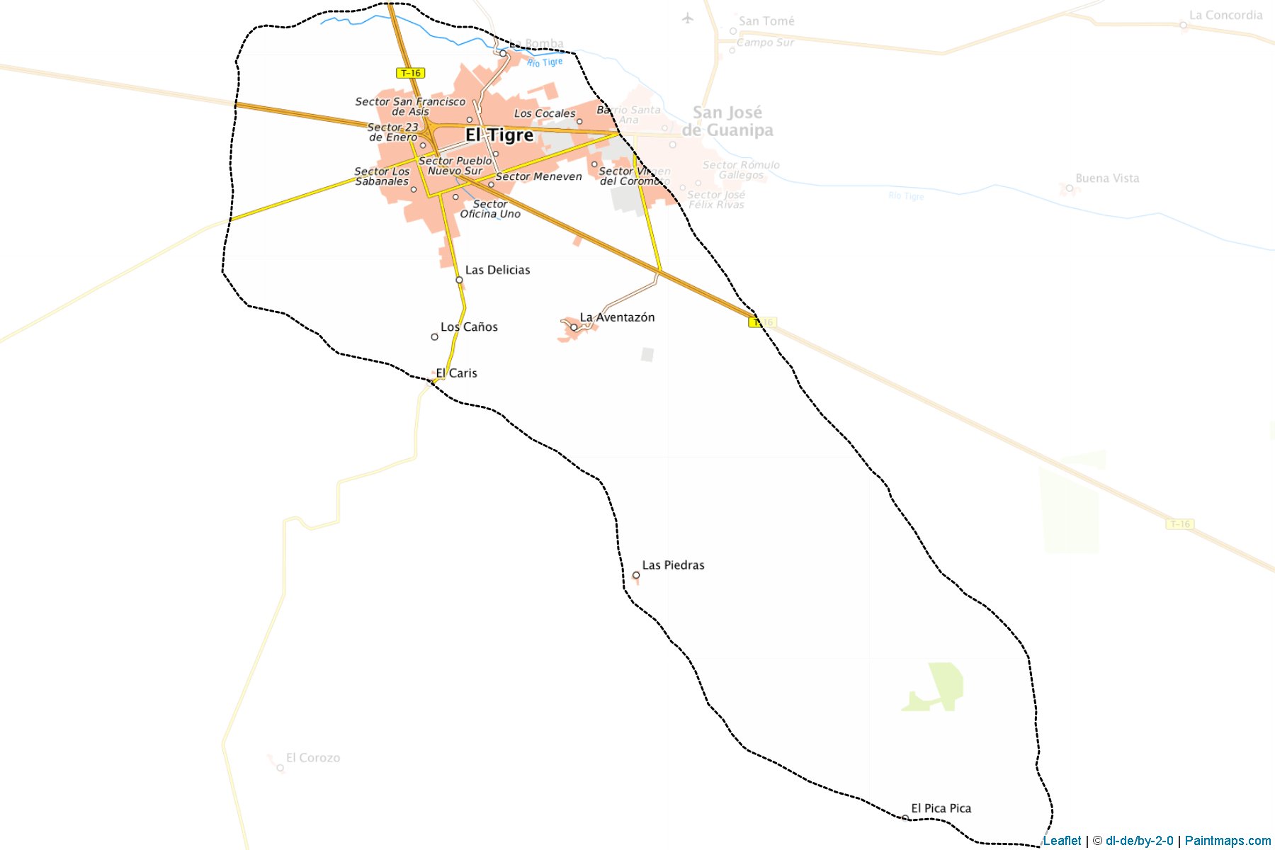 Muestras de recorte de mapas Simon Rodriguez (Anzoátegui)-1