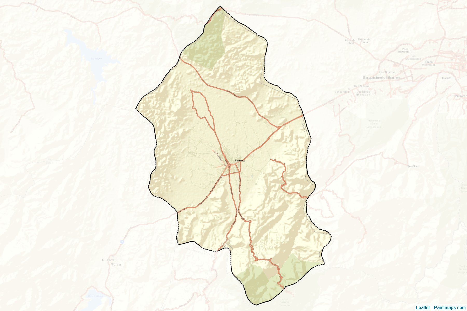 Muestras de recorte de mapas Jimenez (Lara)-2