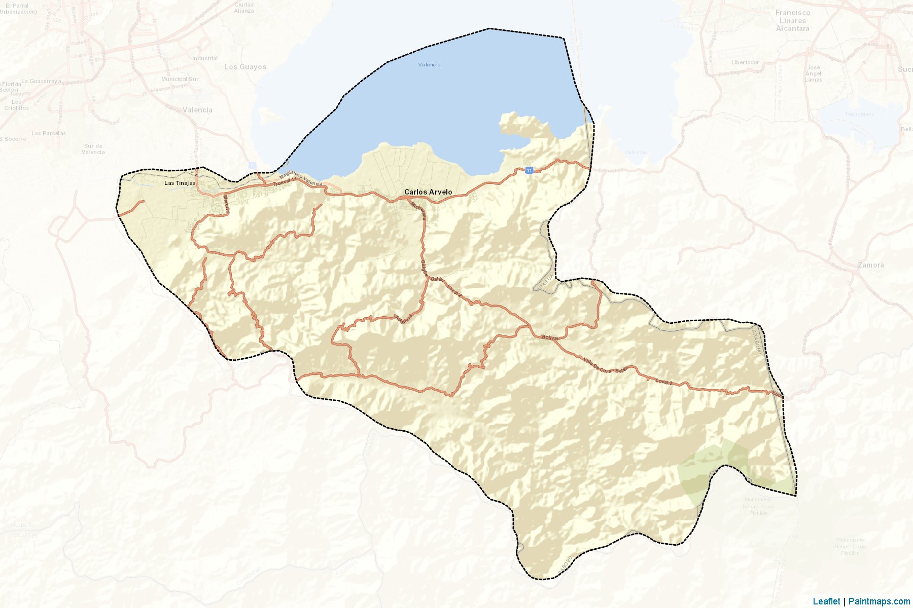 Carlos Arvelo (Carabobo) Map Cropping Samples-2