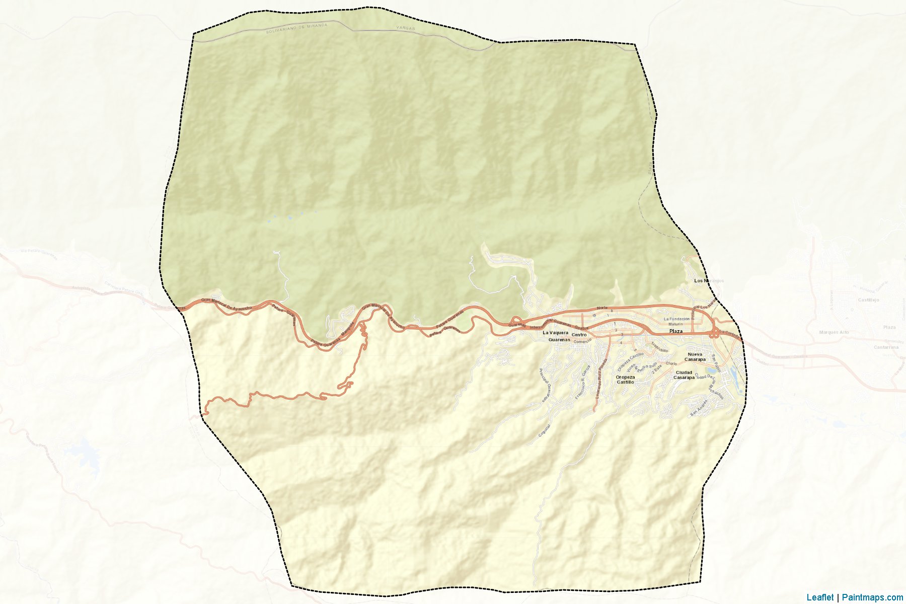 Muestras de recorte de mapas Plaza (Miranda)-2