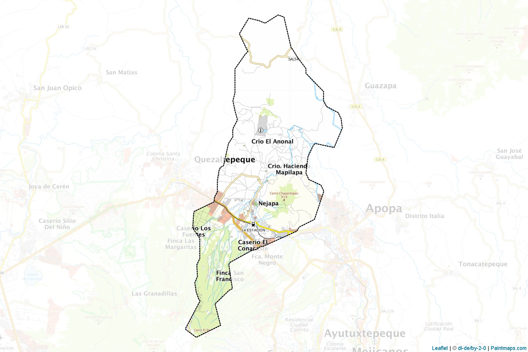 Nejapa (San Salvador) Map Cropping Samples-1