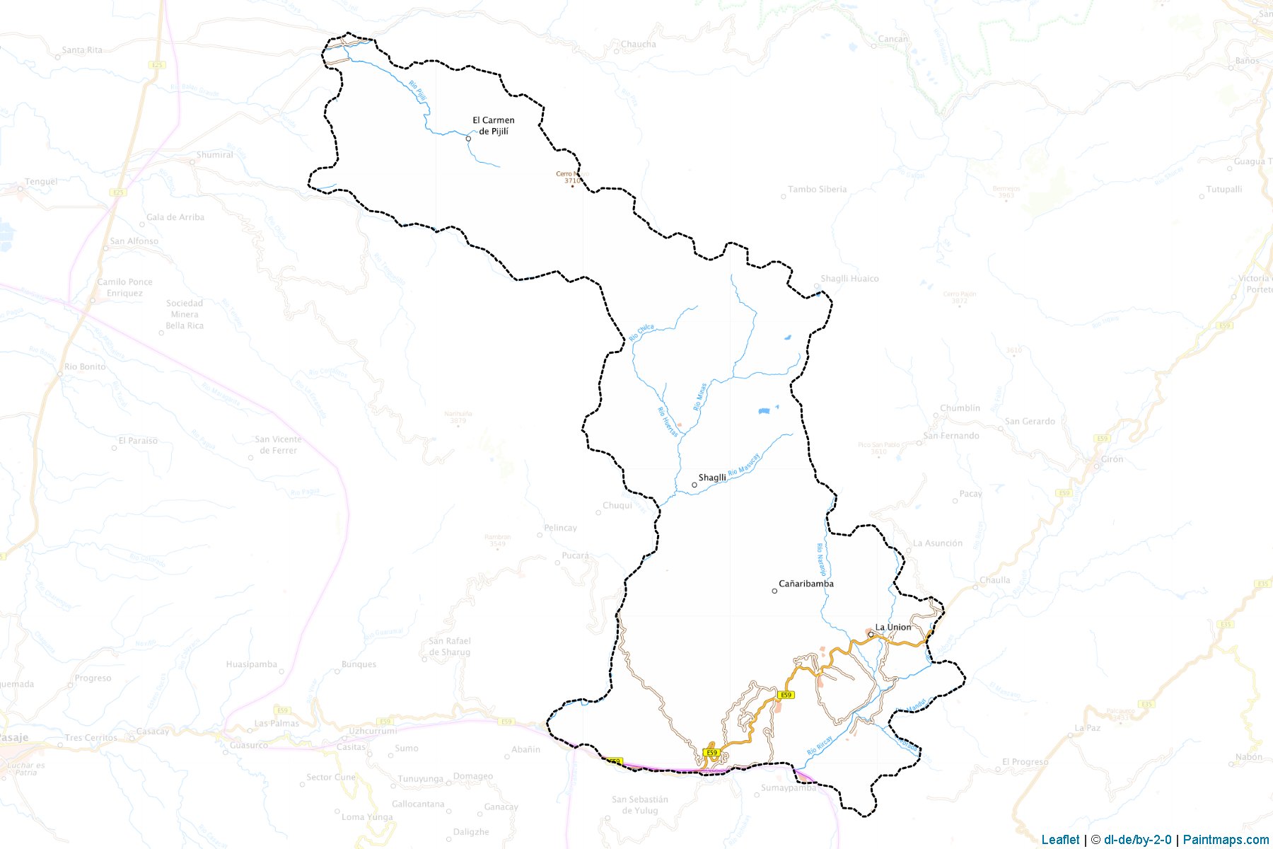 Santa Isabel (Azuay) Map Cropping Samples-1