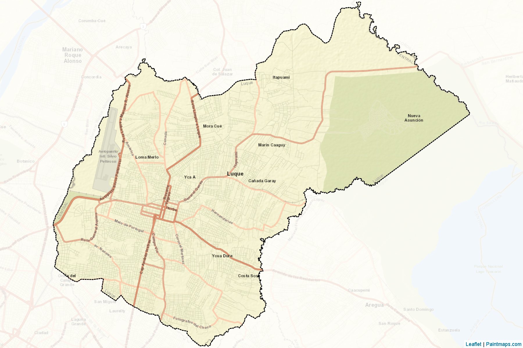 Muestras de recorte de mapas Luque (Central)-2