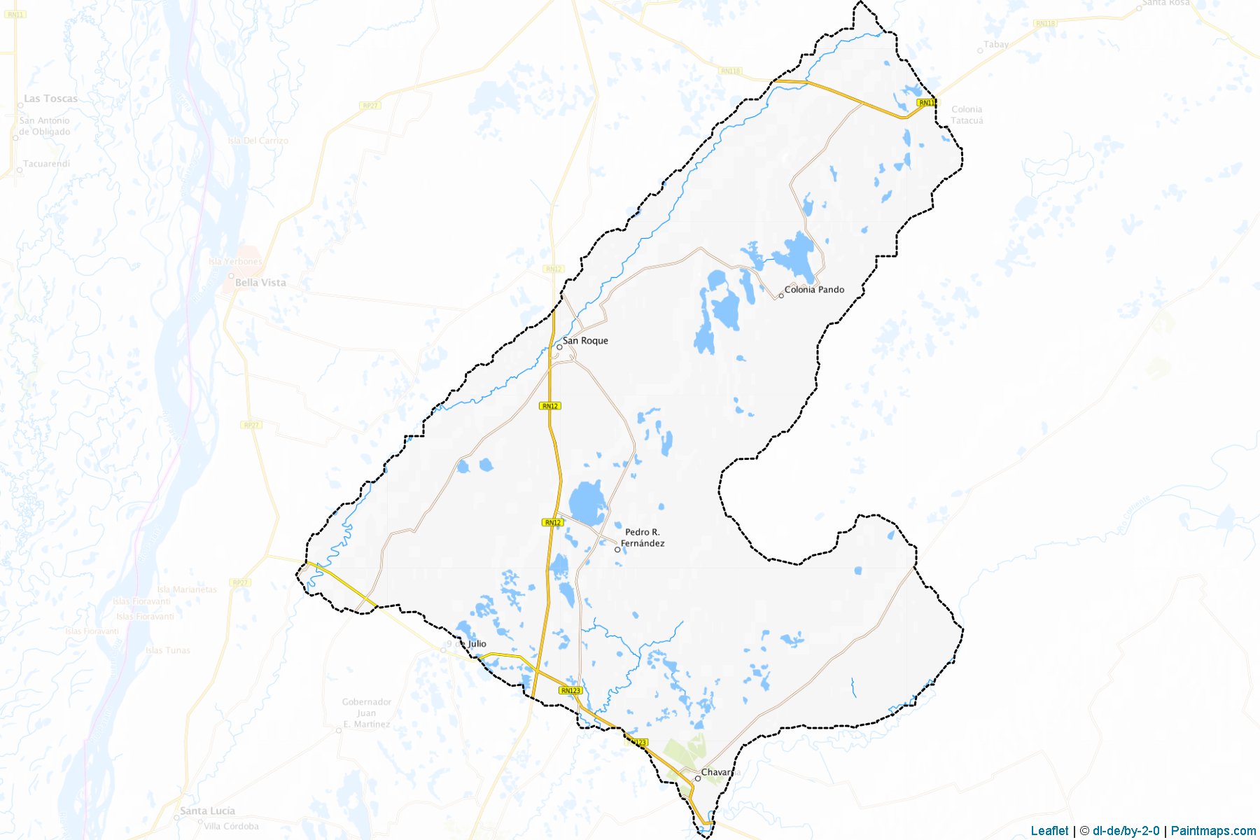 Muestras de recorte de mapas San Roque (Corrientes)-1