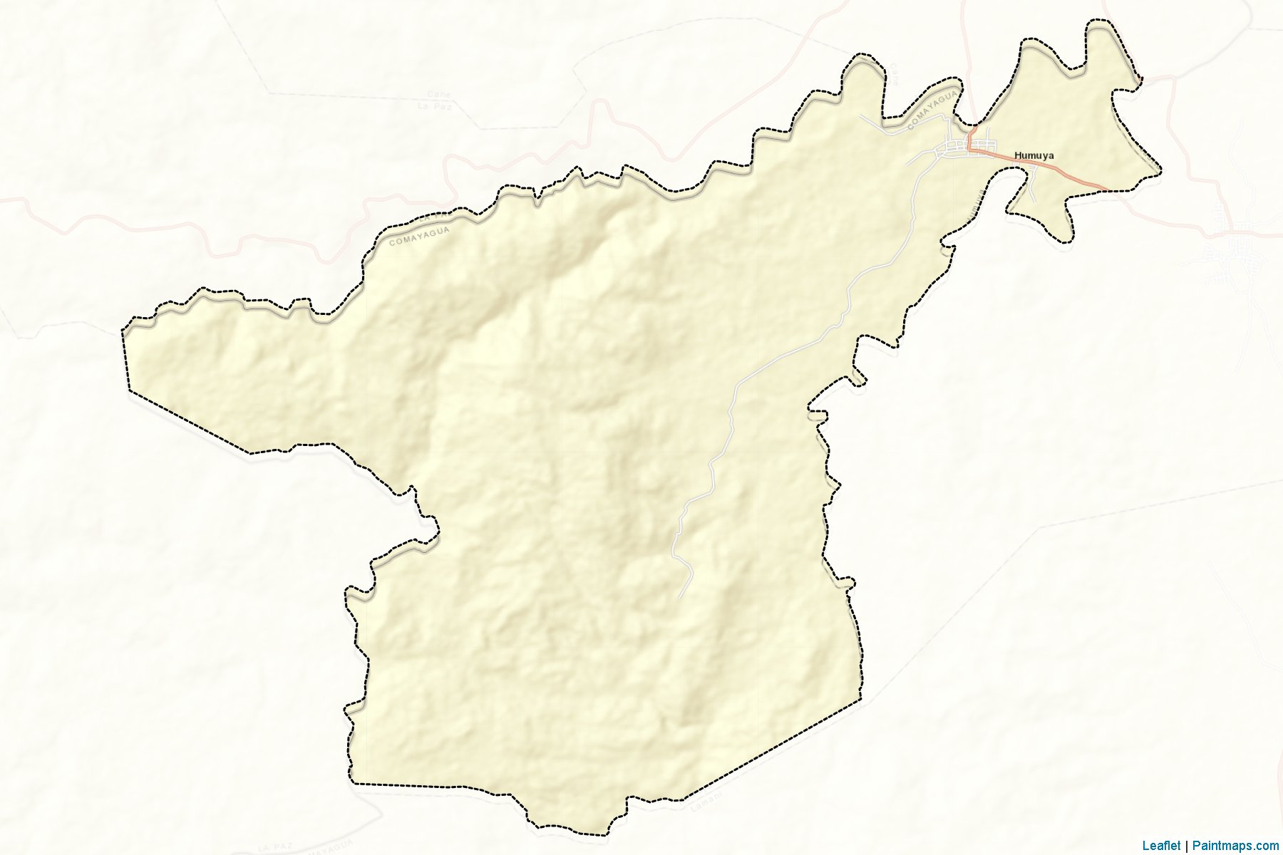 Humuya (Comayagua) Map Cropping Samples-2