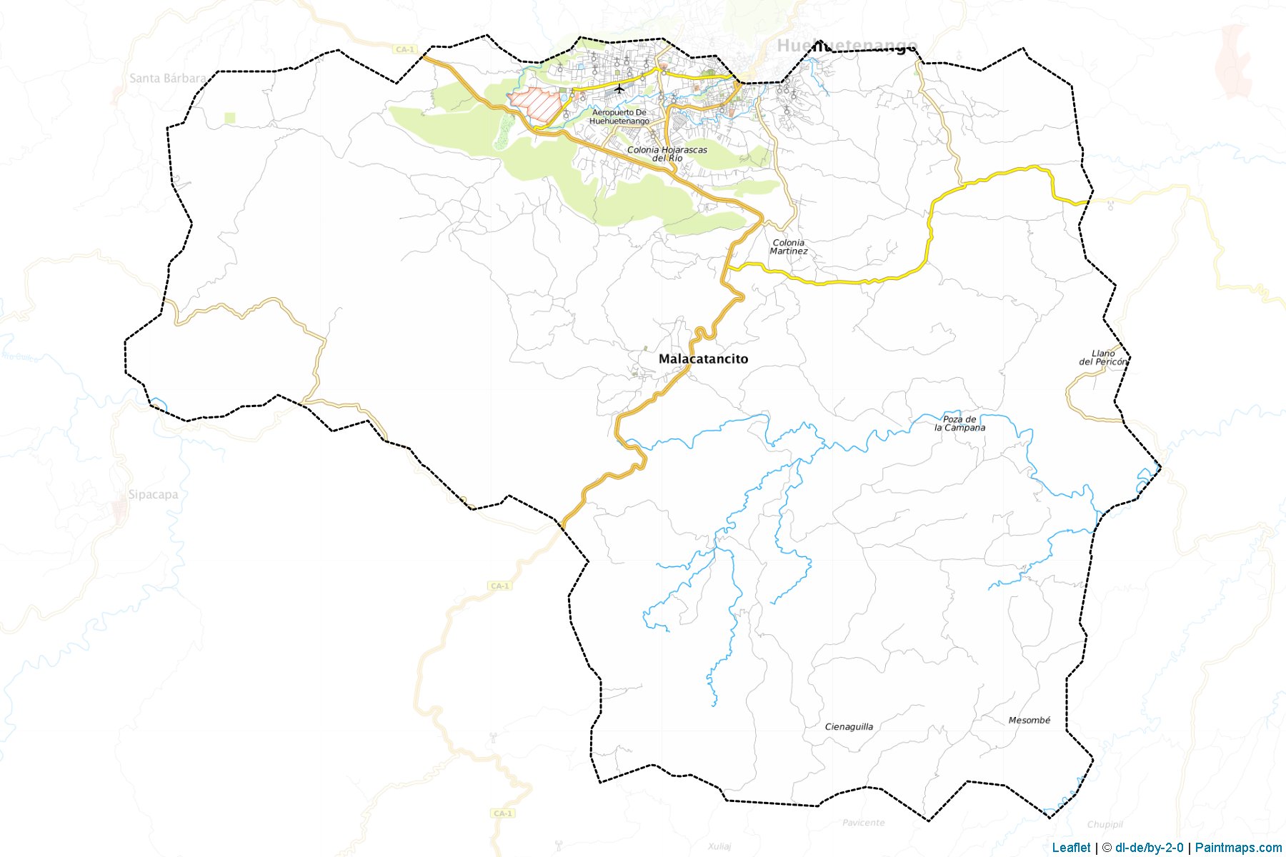 Muestras de recorte de mapas Malacatancito (Huehuetenango)-1