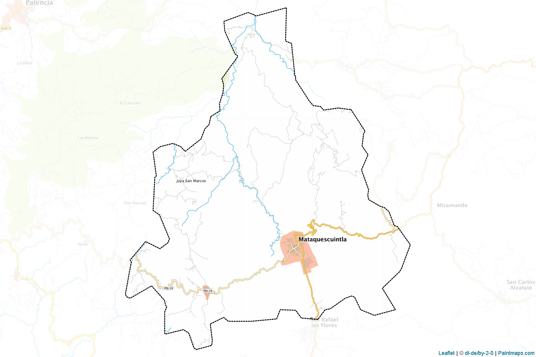 Muestras de recorte de mapas Mataquescuintla (Jalapa)-1