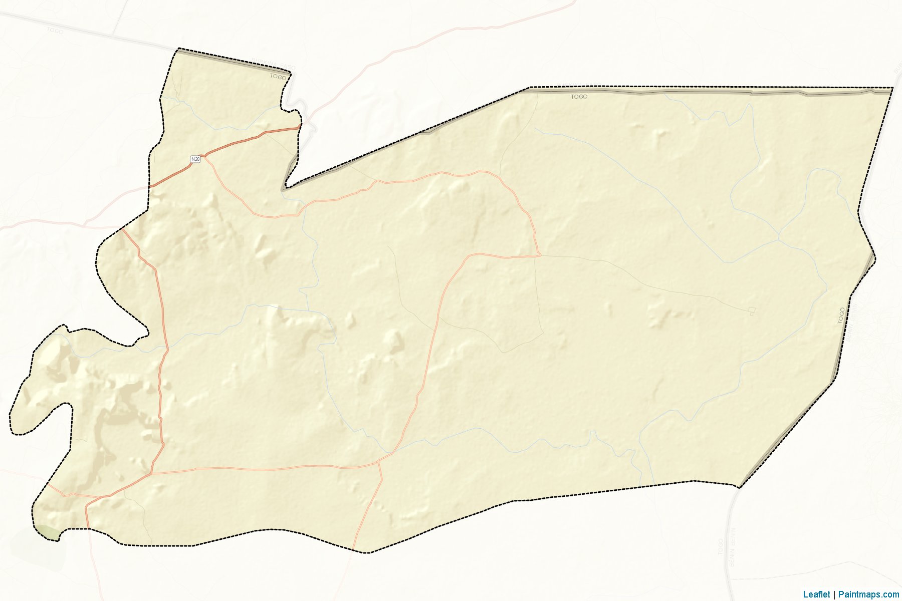 Kpendjal (Savanes Region) Map Cropping Samples-2