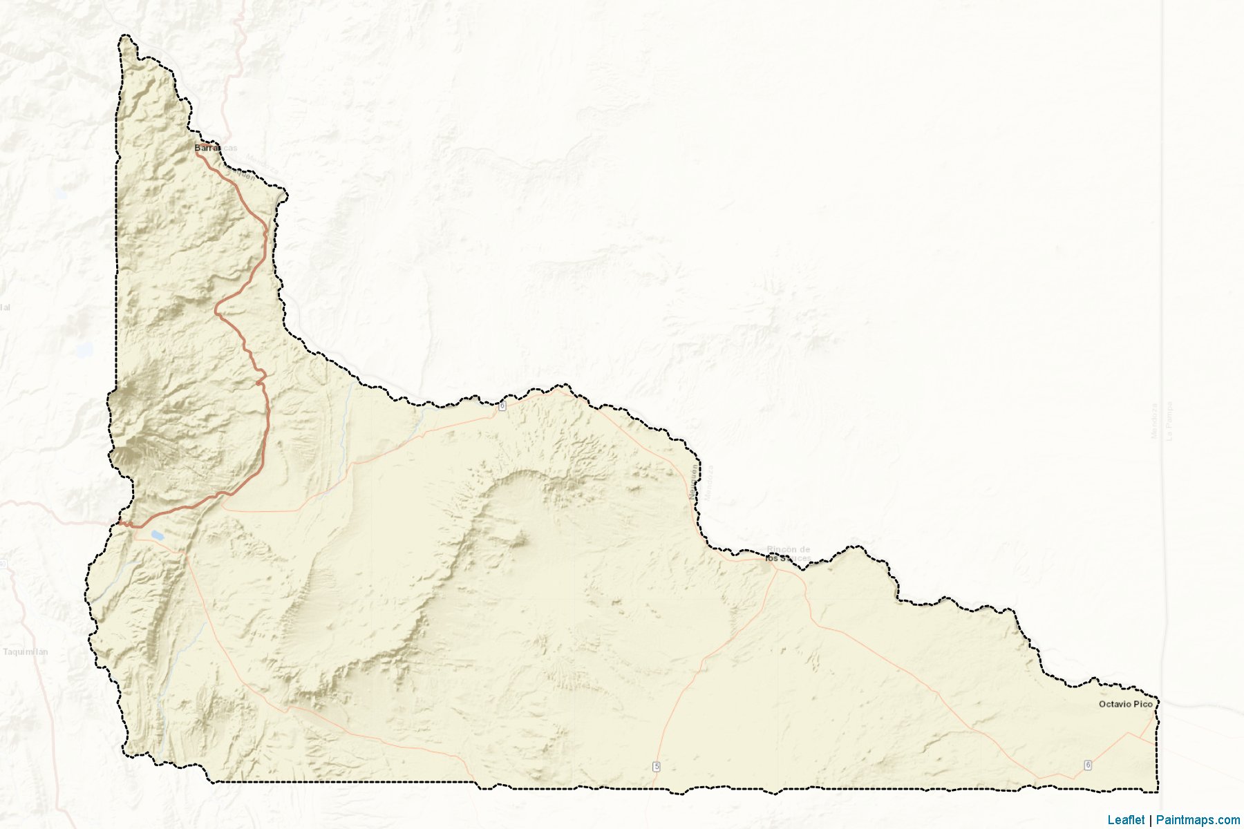 Pehuenches (Neuquen) Map Cropping Samples-2