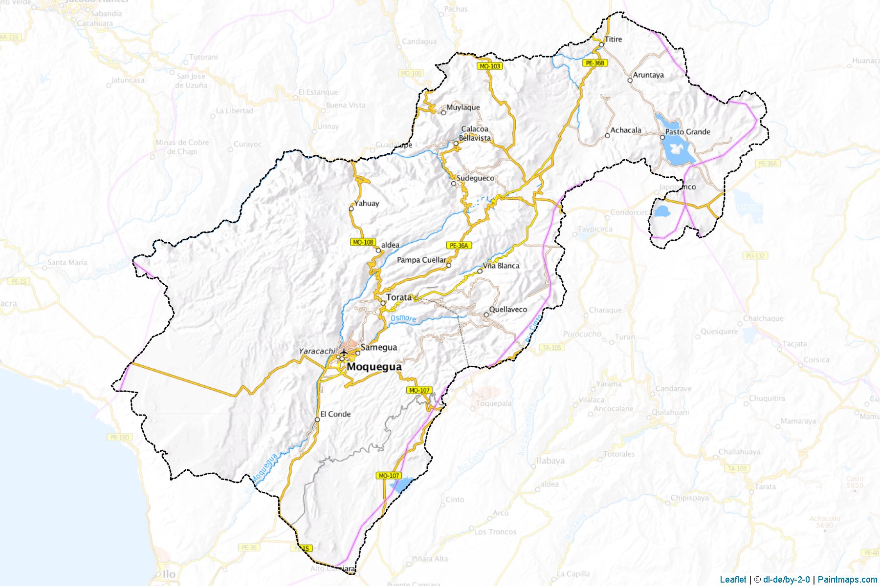 Muestras de recorte de mapas Mariscal Nieto (Moquegua)-1