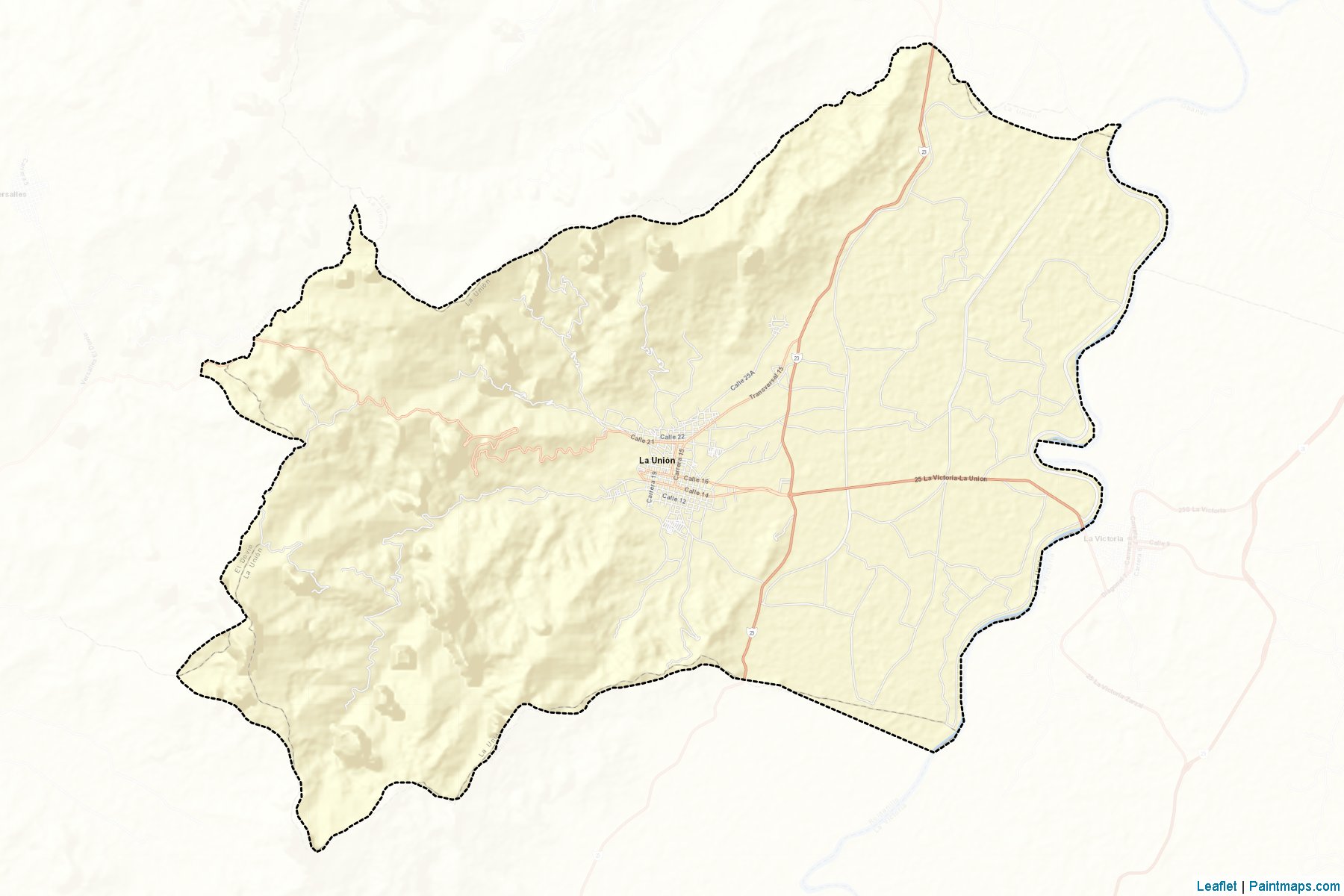 Muestras de recorte de mapas La Unión (Valle del Cauca)-2