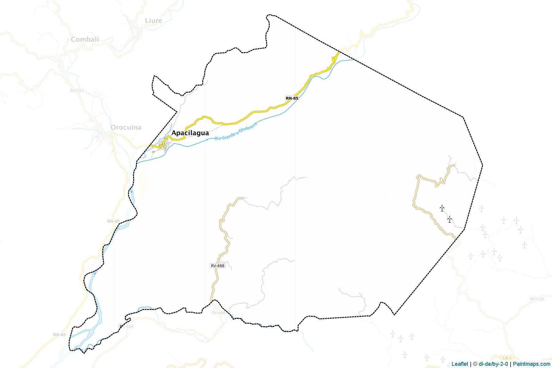 Apacilagua (Choluteca) Map Cropping Samples-1