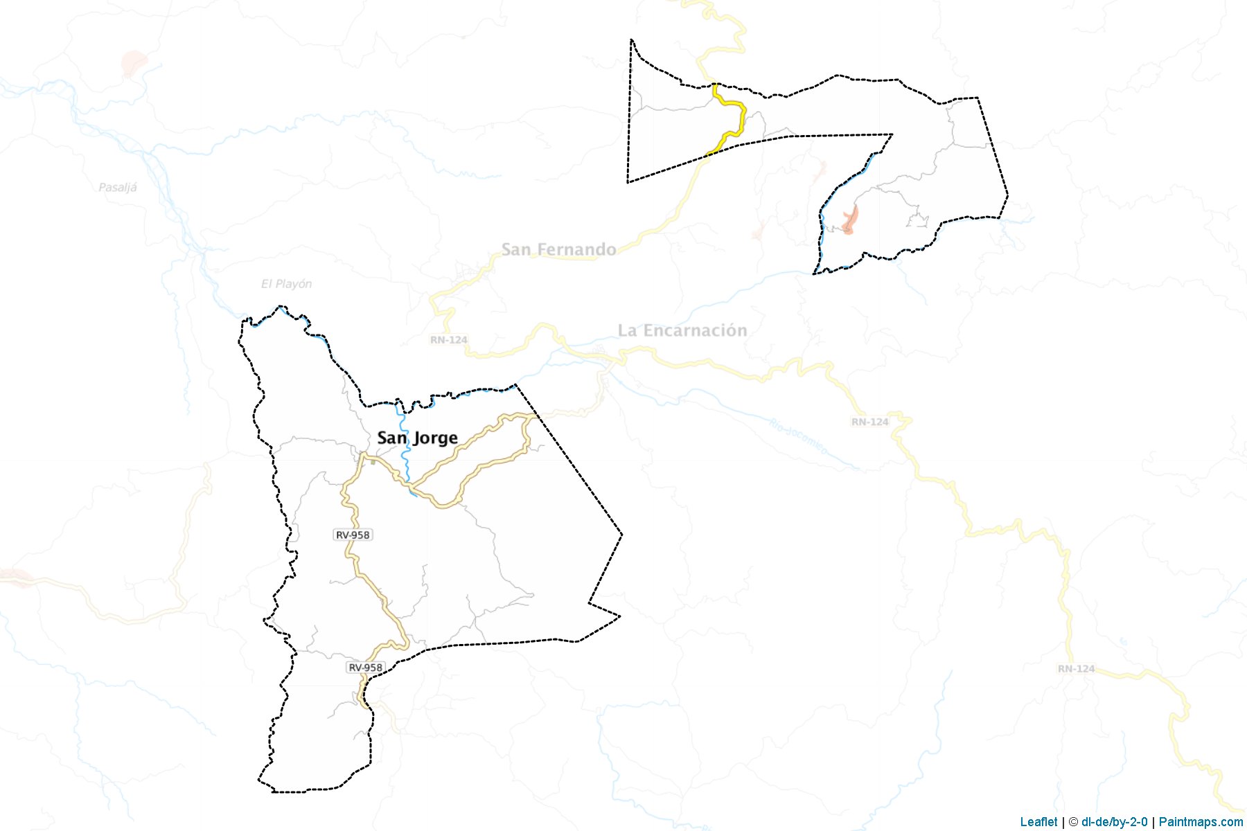 Muestras de recorte de mapas San Jorge (Ocotepeque)-1