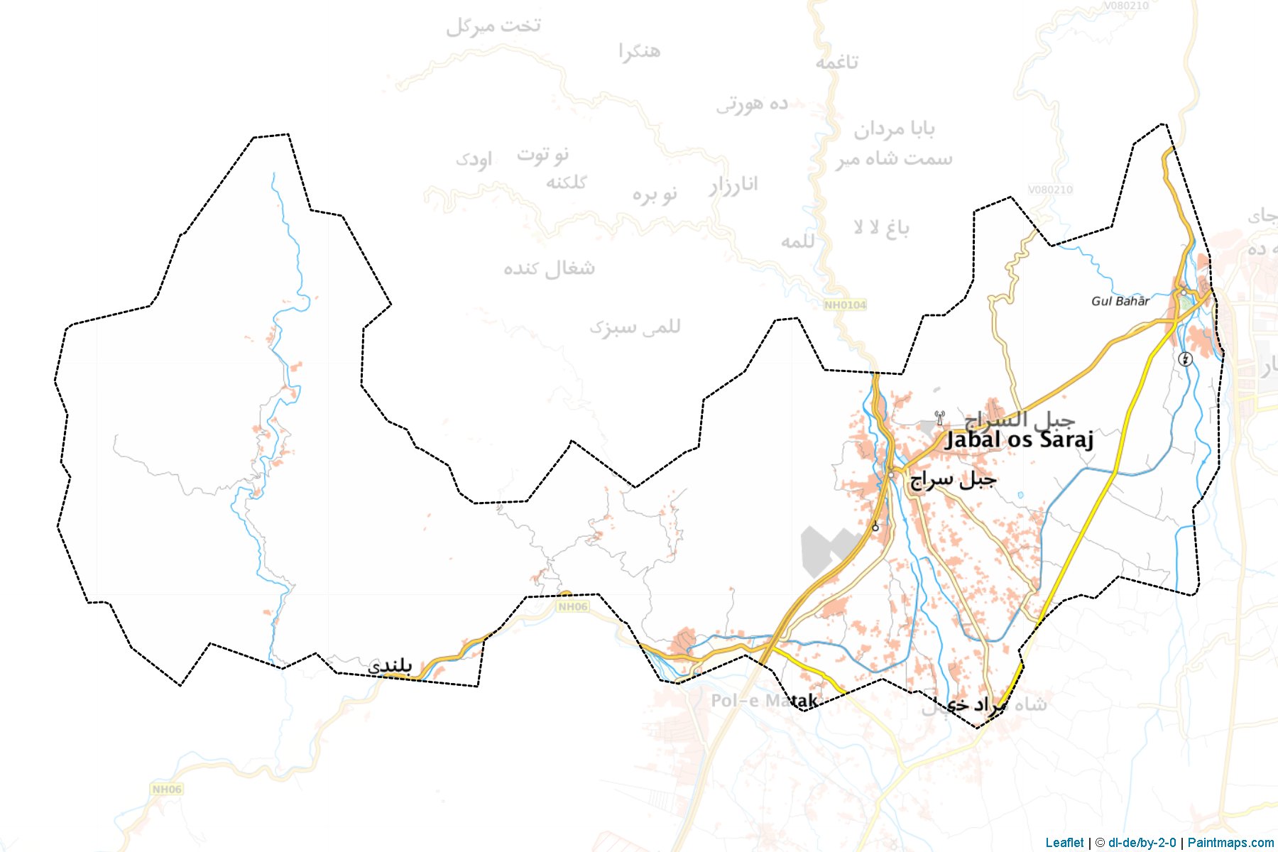 Jabalussaraj (Parwan) Map Cropping Samples-1