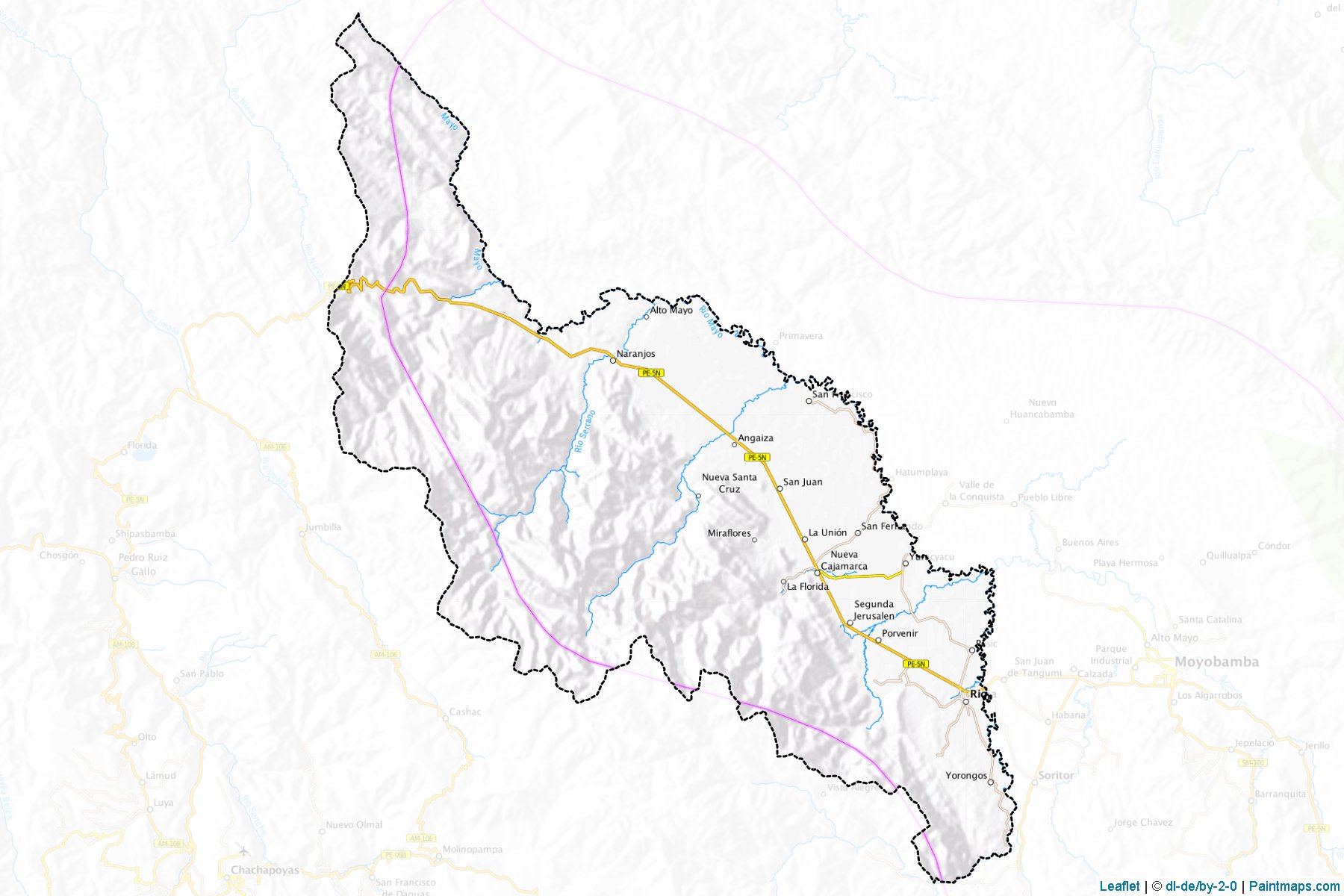 Muestras de recorte de mapas Rioja (San Martin)-1