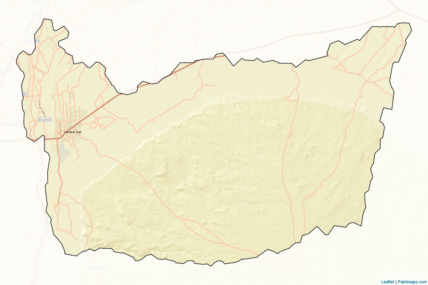 Leşkergah (Helmend) Haritası Örnekleri-2