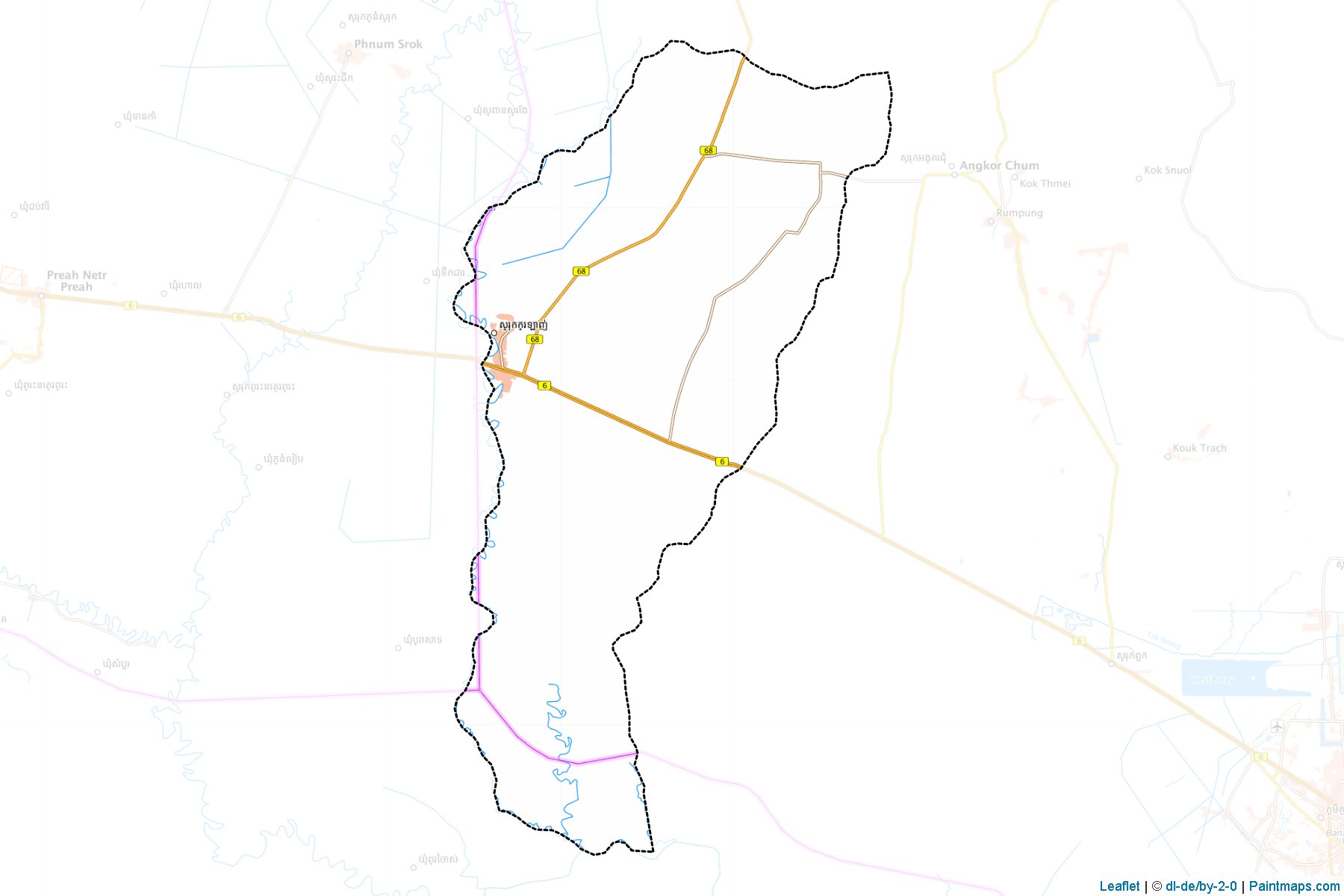 Muestras de recorte de mapas Kralanh (Siemréab)-1