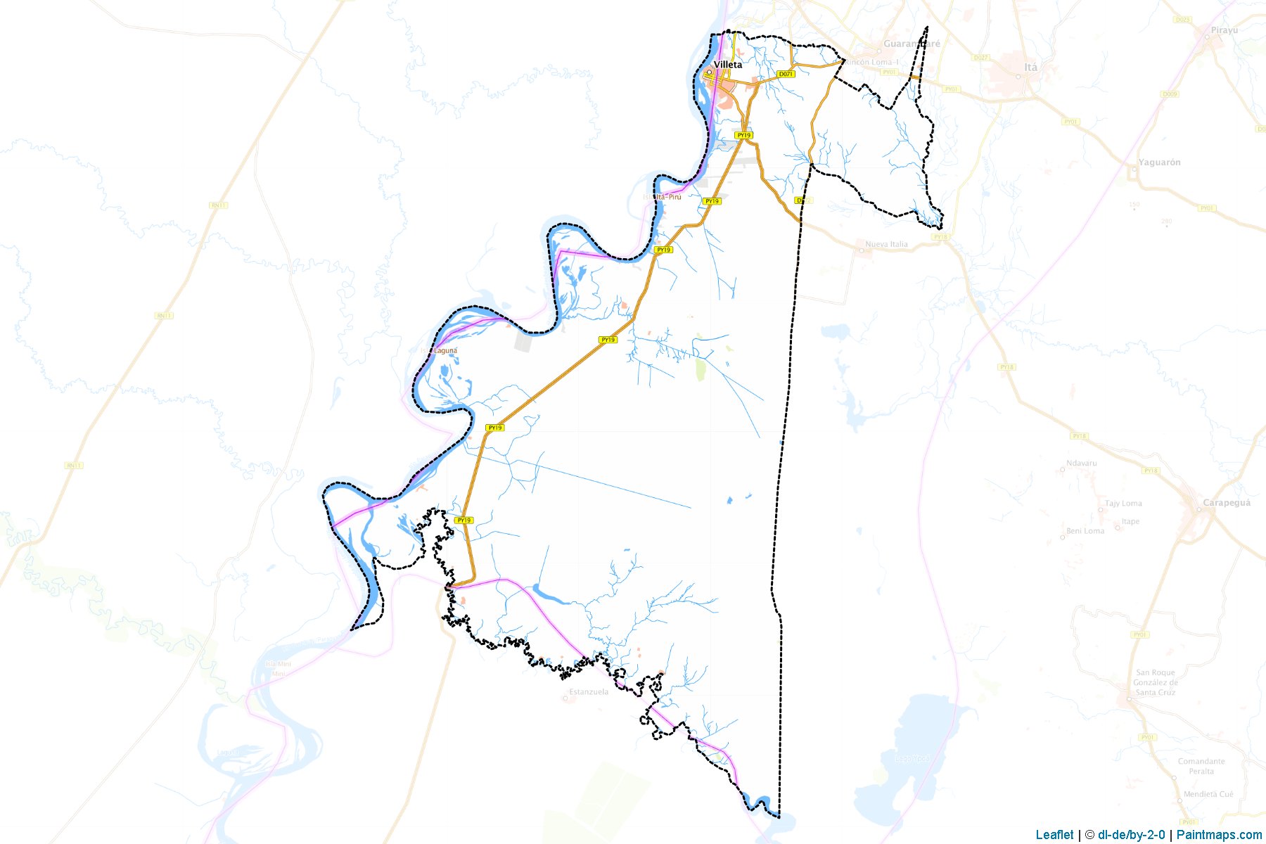 Villeta (Central) Map Cropping Samples-1