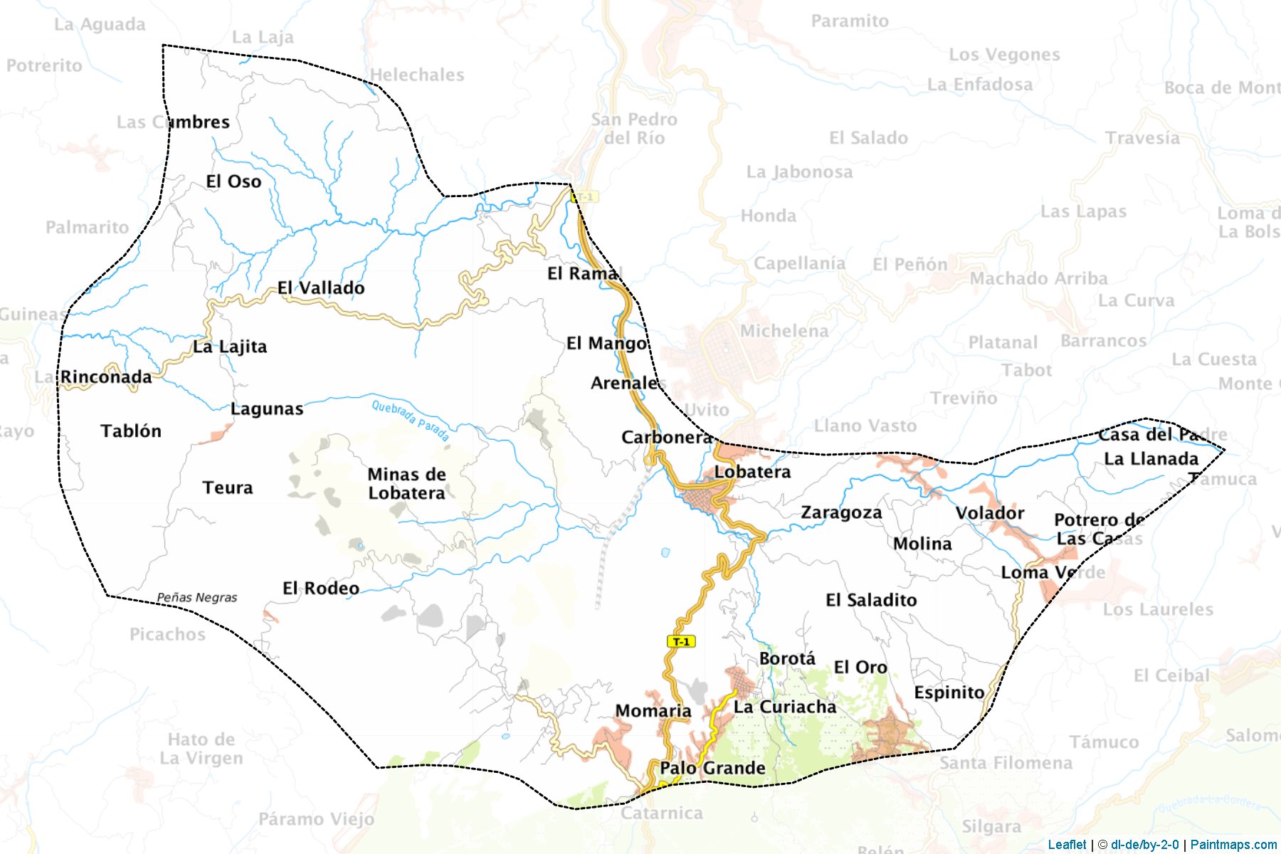 Muestras de recorte de mapas Lobatera (Táchira)-1