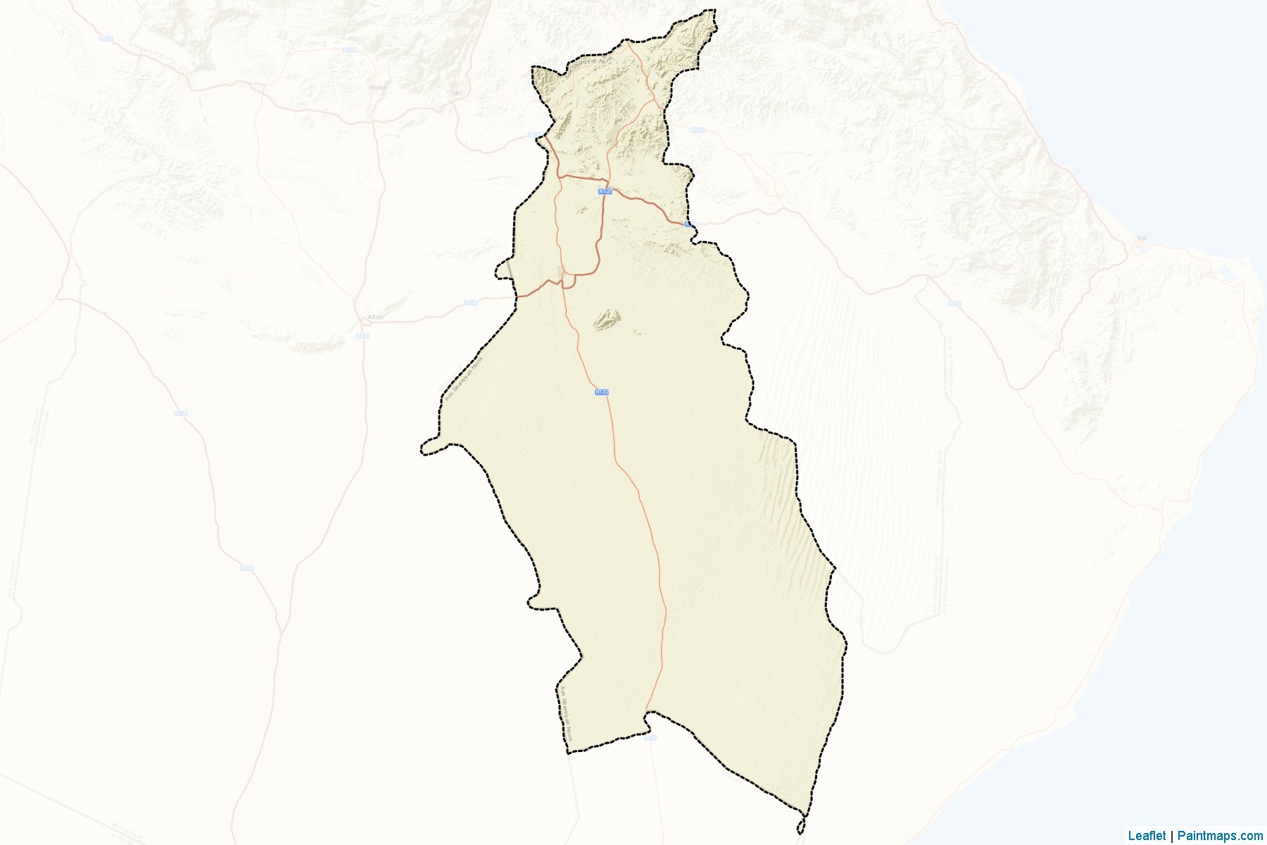 Al Mudaybi (Ash Sharqiyah) Map Cropping Samples-2