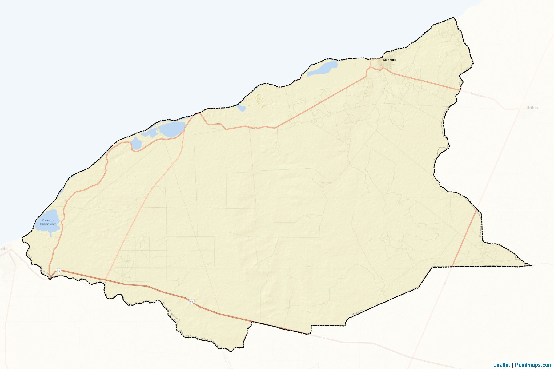 Muestras de recorte de mapas Manaure (La Guajira)-2