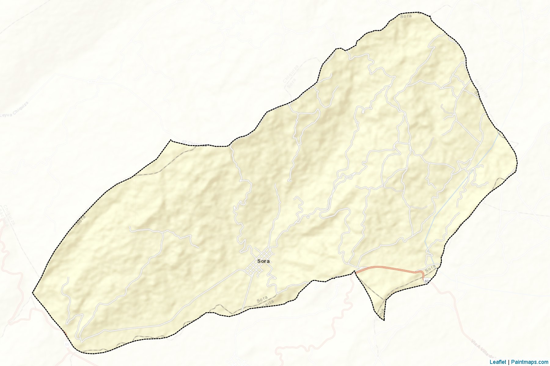 Muestras de recorte de mapas Sora (Boyacá)-2