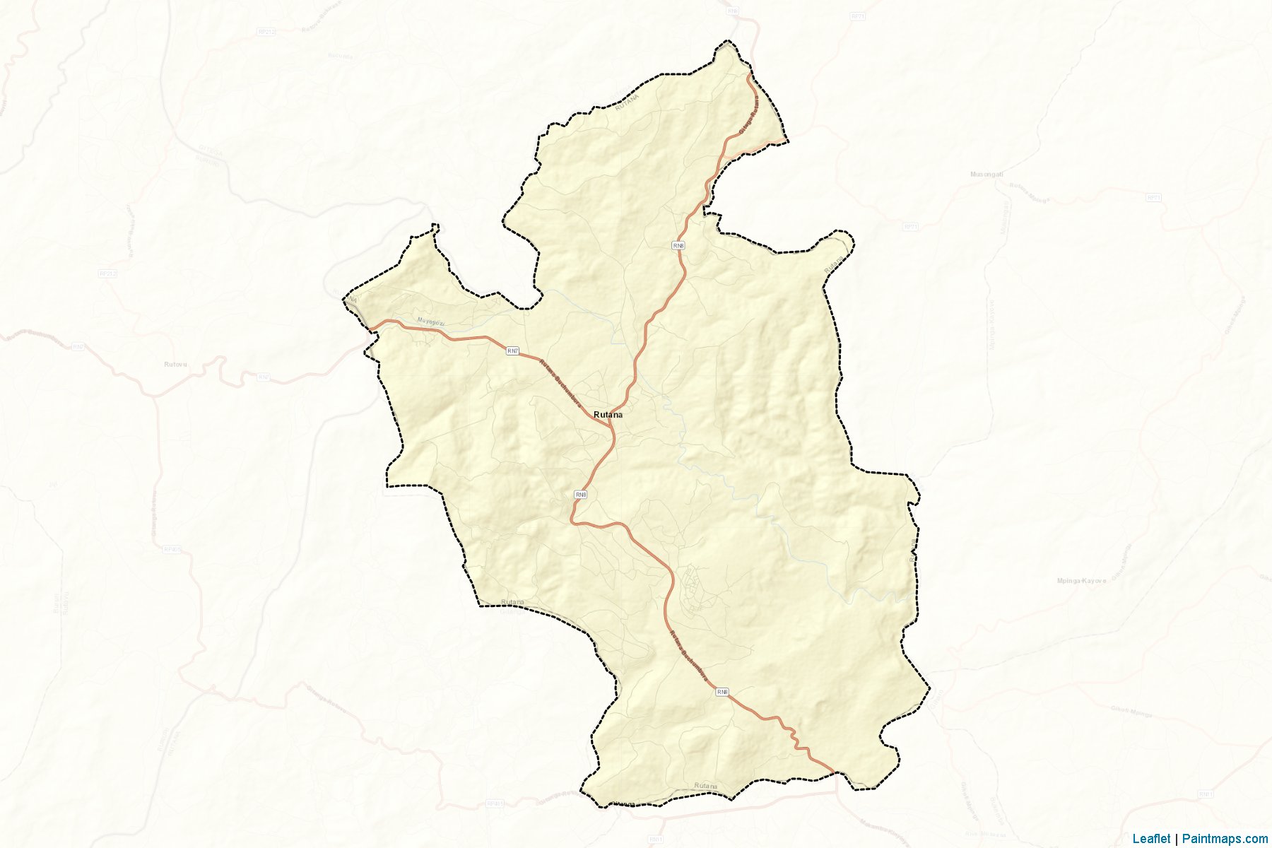 Rutana (Rutana Province) Map Cropping Samples-2